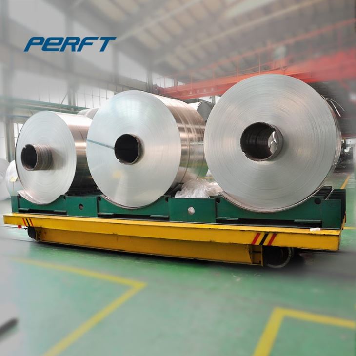 100 Ton Capacity Aluminum Coil Transfer Cart for Steel Industry