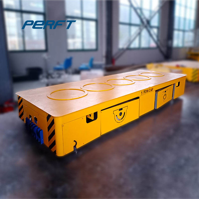 Electric driven coil transfer cart for factories