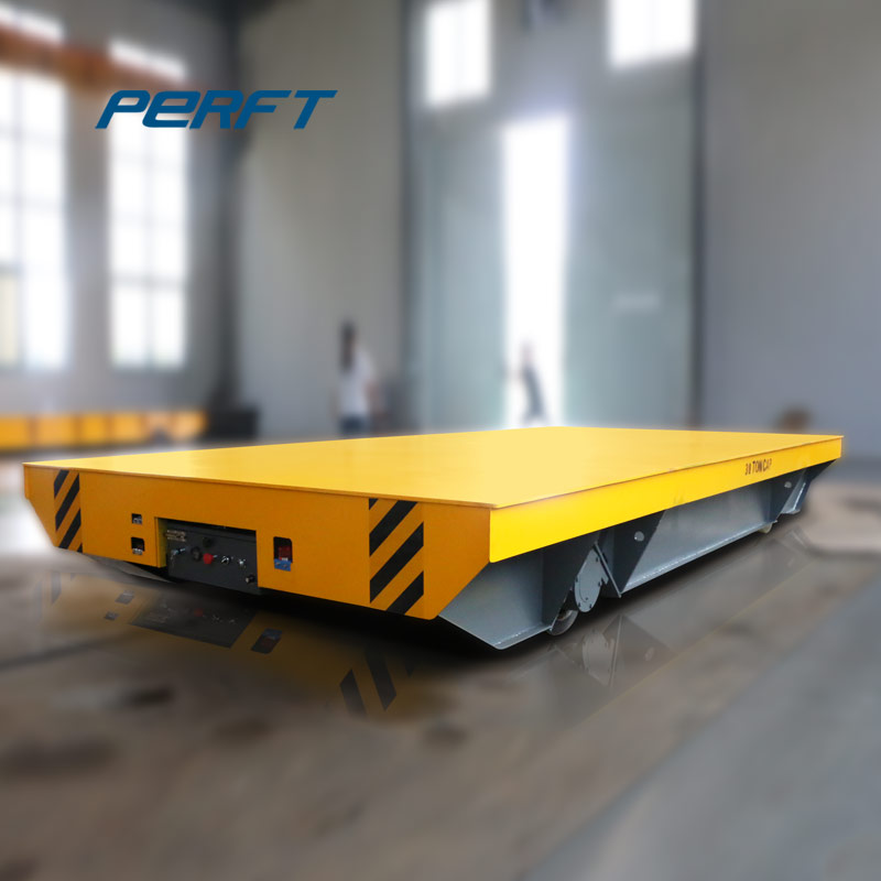 Intelligent rail transport flatbed truck.