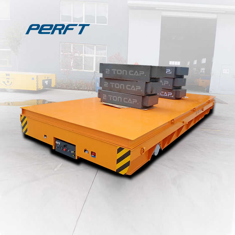 Trackless transfer machine flatbed industrial transfer vehicle
