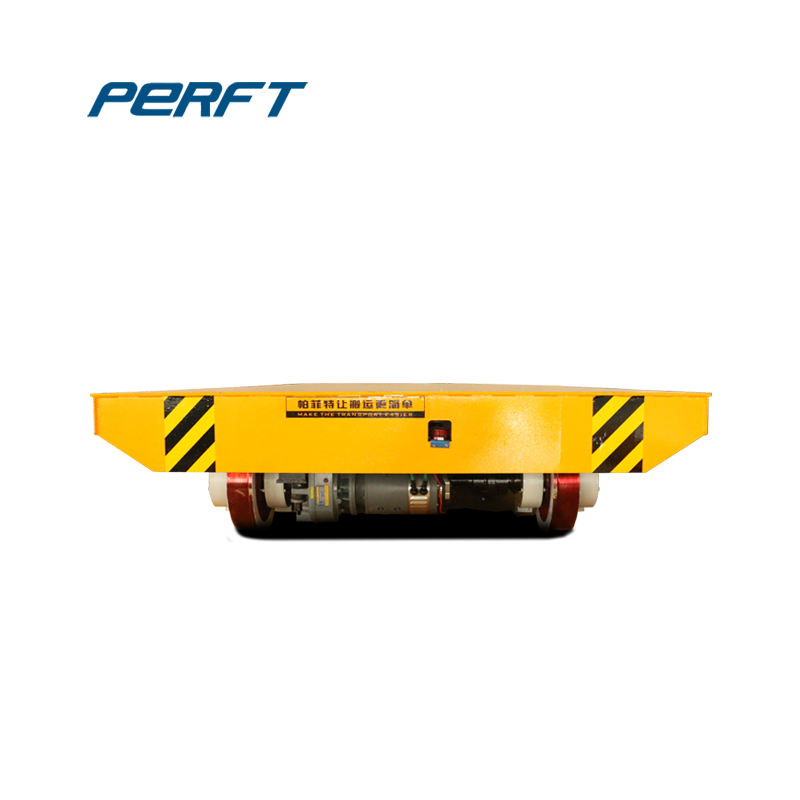 Self – Propelled Battery Transfer Cart Platform Electric Bogie For Industrial Filed