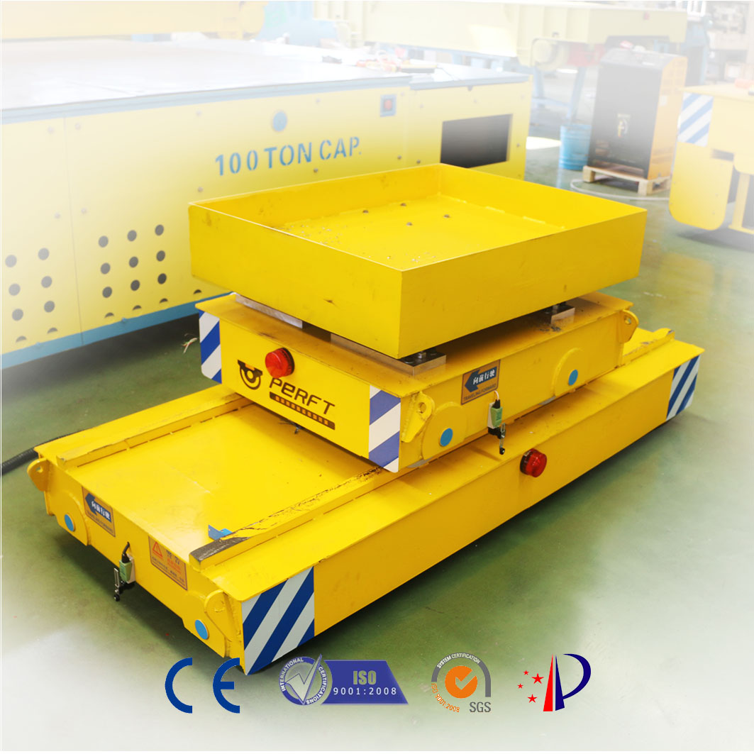 AC Power Motorized Transport Carriage for Machine Parts Handling