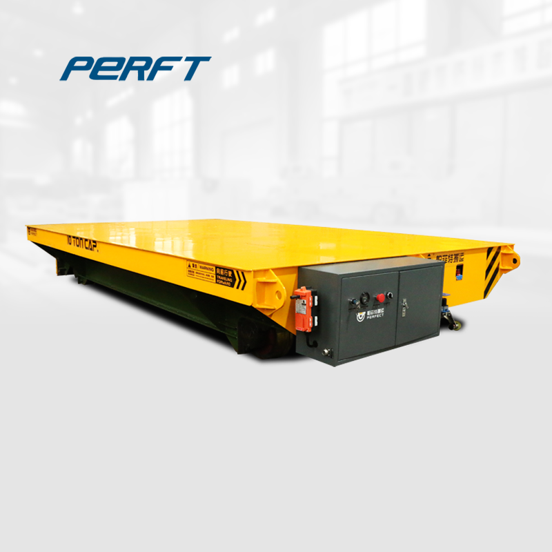 30T Aluminum Factory Larger Table Size Battery Driven Transport Carriage