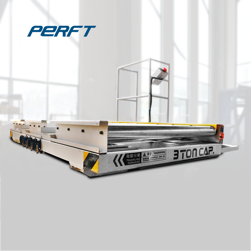 The Steel Factory Bay to Bay 50t Electric Powered Coil Rail Transporter