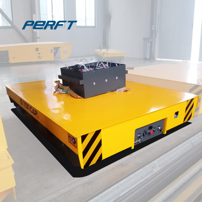 Supply electric railway car transport to transport metal tools for factory