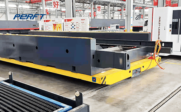 Customize transfer cart to move load 20 tons pallets