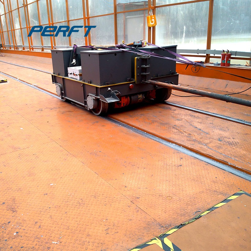 Perfect 20 tons rail transfer cart by battery powered